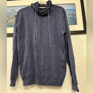 Tokyo Laundry Navy blue Hoodie sweat shirt for Men size L
